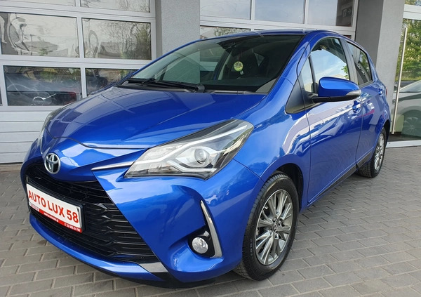 Toyota Yaris cena 49900 przebieg: 82103, rok produkcji 2017 z Warszawa małe 529